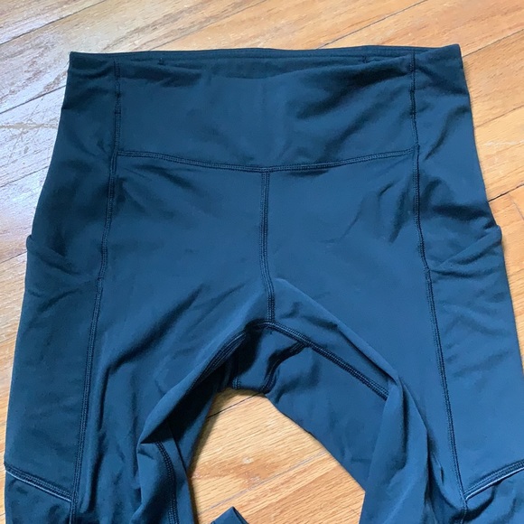 Lululemon Dark Teal Leggings - Picture 3 of 8